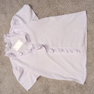NWT Collection By Cezele Ruffle Blouse
